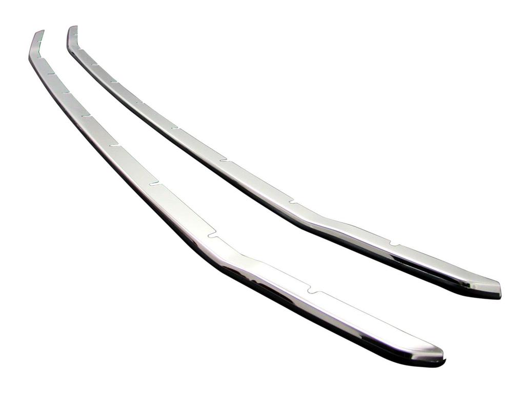 BRIGHTZ Finish Stainless Steel Plated Front Bumper Mould for Vellfire Models 21574 Ultra-Mirror (2-Piece, S-Type) (Late 20-25) [FBUM-MOL-010] ANH20W,