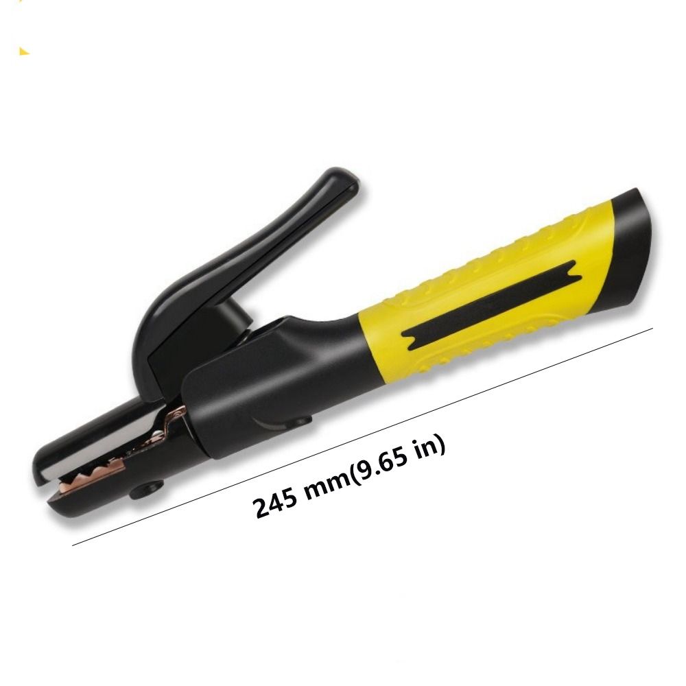 500 A Copper Welding Electrode Holder Thickened Industrial Heavy Duty Jaw Welding Pliers Heat Resistant Secure Grip