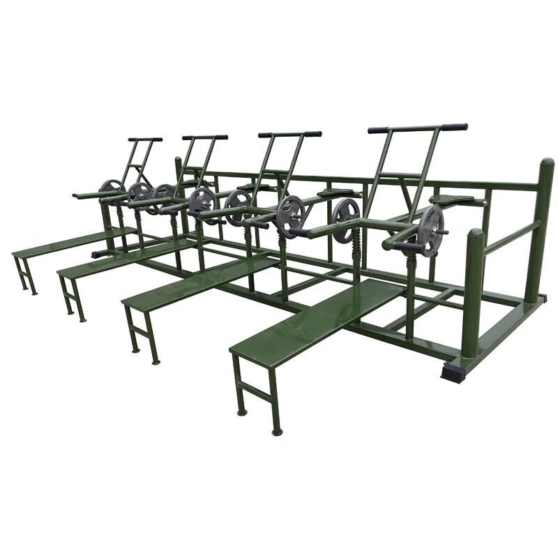 Lishi Outdoor Multi-Person Bench Press Strength Trainer