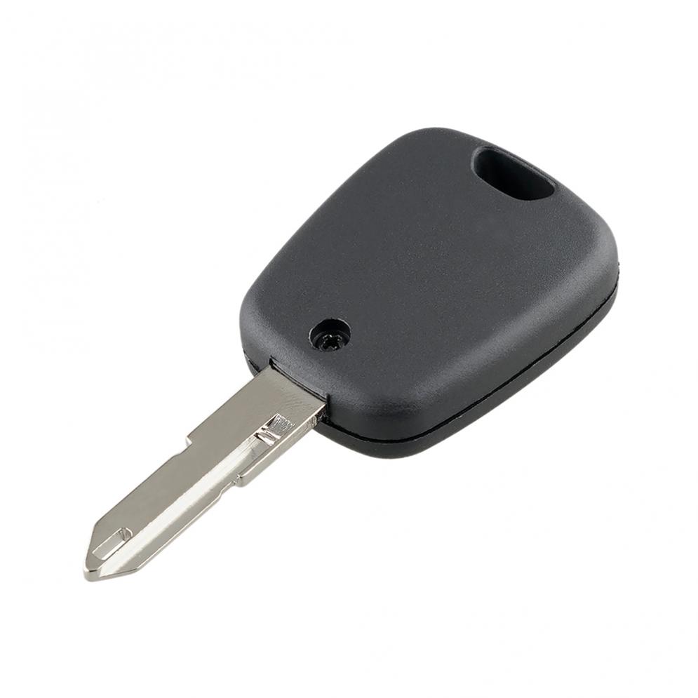 2 Buttons Car Remote Key Shell Car Key Case Key Replacement With 206 Blade And 2 Micro Switches Fit For Peugeot 106 206 306 406
