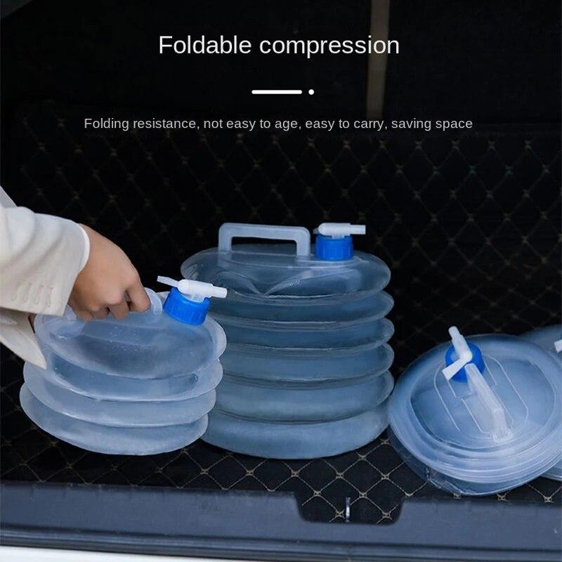 Folding Bucket Outdoor Picnic Car Road Trip Portable Large Capacity Water Storage Bucket Portable Telescopic Bucket Bucket