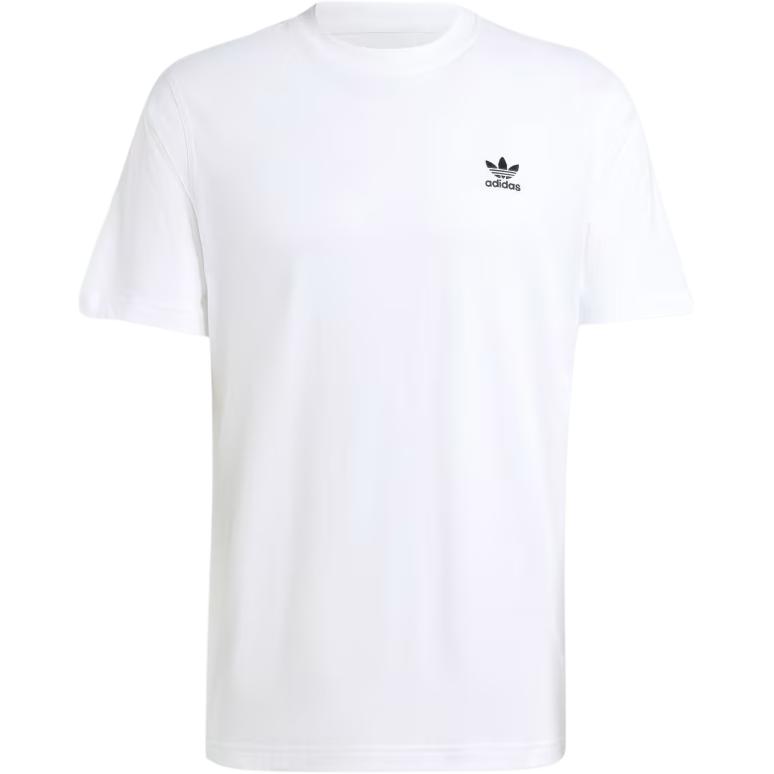 

adidas Trefoil Essentials Tee White Men Streetwear IZ2098 L
