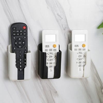 3Pcs Remote Control Bracket High Durability Easy To Install Wall-Mounted Air Conditioning Remote Control Storage Box