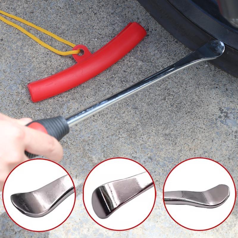 Tire Replacement Lever Tool Set Rustproof Corrosion Resistant Pry Bar Cloth Cloth Bag Steel Ring Protector Change Installation