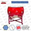 Jiyue Cowhide Chinese Red Performance Dragon Drum
