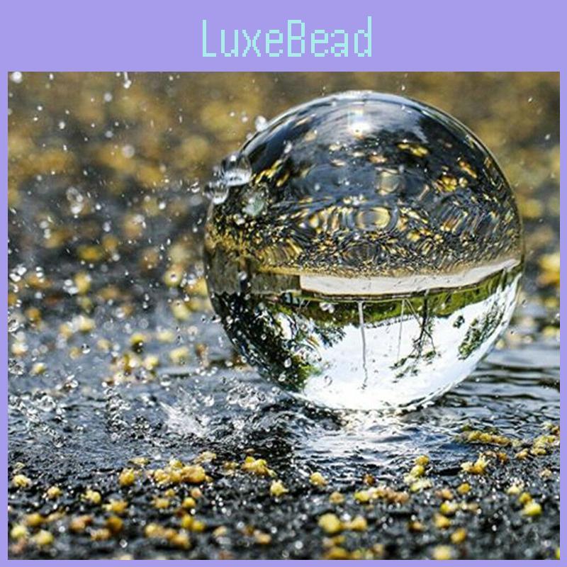 Premium Quality Glass Clear Crystal Ball 40mm And 60mm For Stunning Photography Props