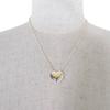 Excellent TIFFANY&Co. Necklace Puzzle Heart Silver 925 Women Used