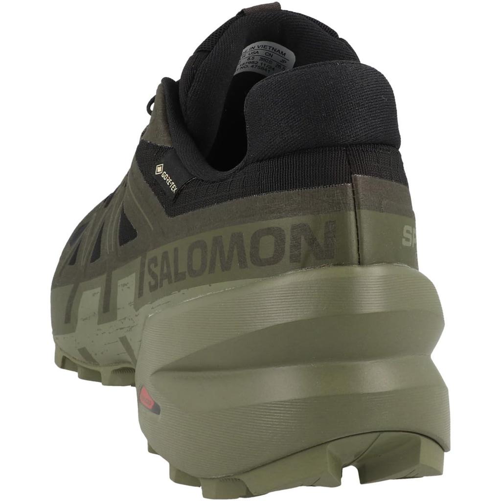 Salomon SPEEDCROSS 6 GTX Trail Running Shoes (L47584100) (Black/Size 26.5/Men's)
