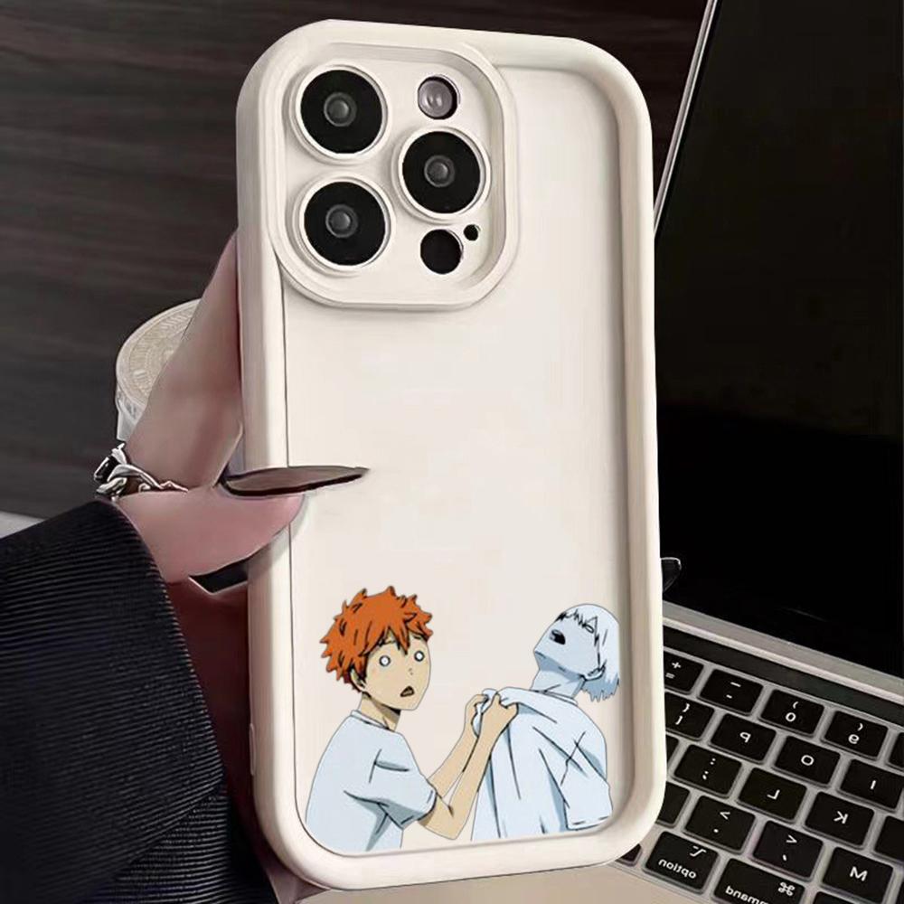 N69 Anime Haikyuu X Reader art Мягкие чехлы для телефонов с ангельскими глазками — фото 12