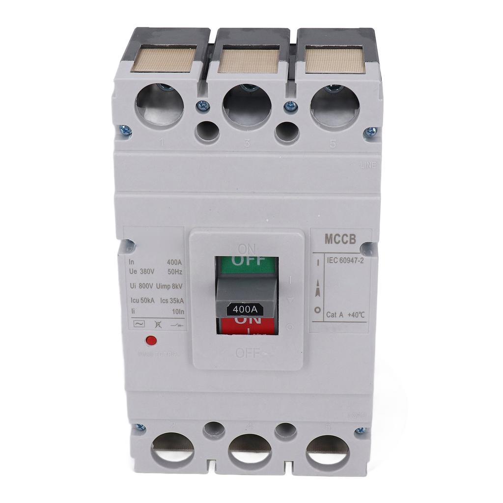 3P Overload Protection Circuit Breaker PC Flame Retardant Housing Circuit Breaker AC380V 400A