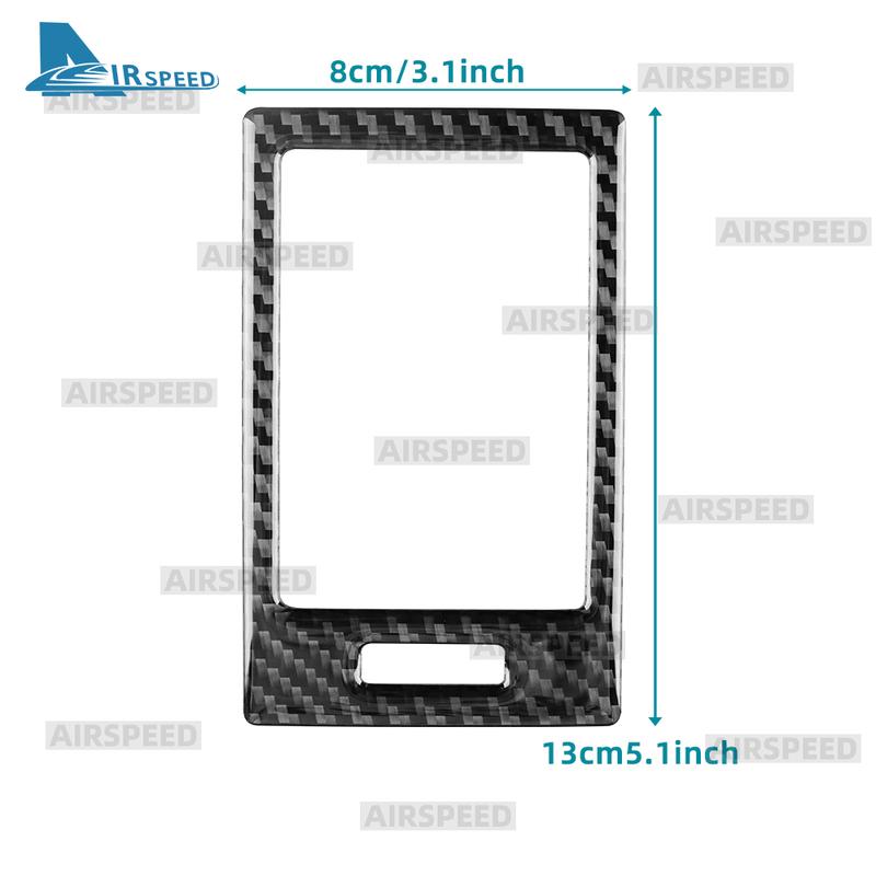 For Scion tC 2005 2006 2007 2008 2009 2010 Real Soft Carbon Fiber LHD RHD Car Interior Trim Side Air Outlets of Center Console