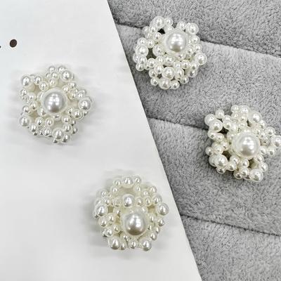 Гарячі Продажі Ручної Роботи DIY Плетені Перлові Аксесуари, Сумки, Одяг, Тривимірні Перлові Намистини, Наклейки-Аплікації, Аксесуари, Прикраси