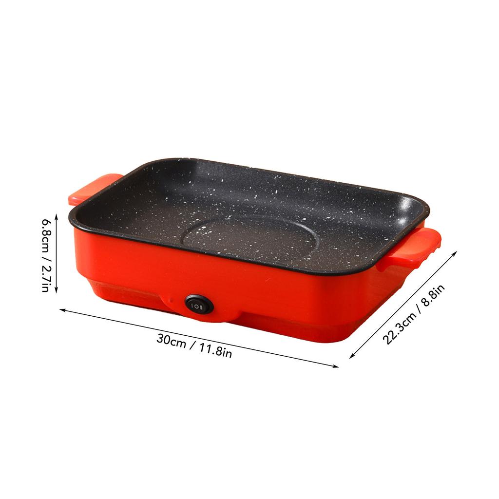 Elektrische Bakplaat Anti-aanbak Binnen Multifunctioneel Kookpan Barbecue Grill