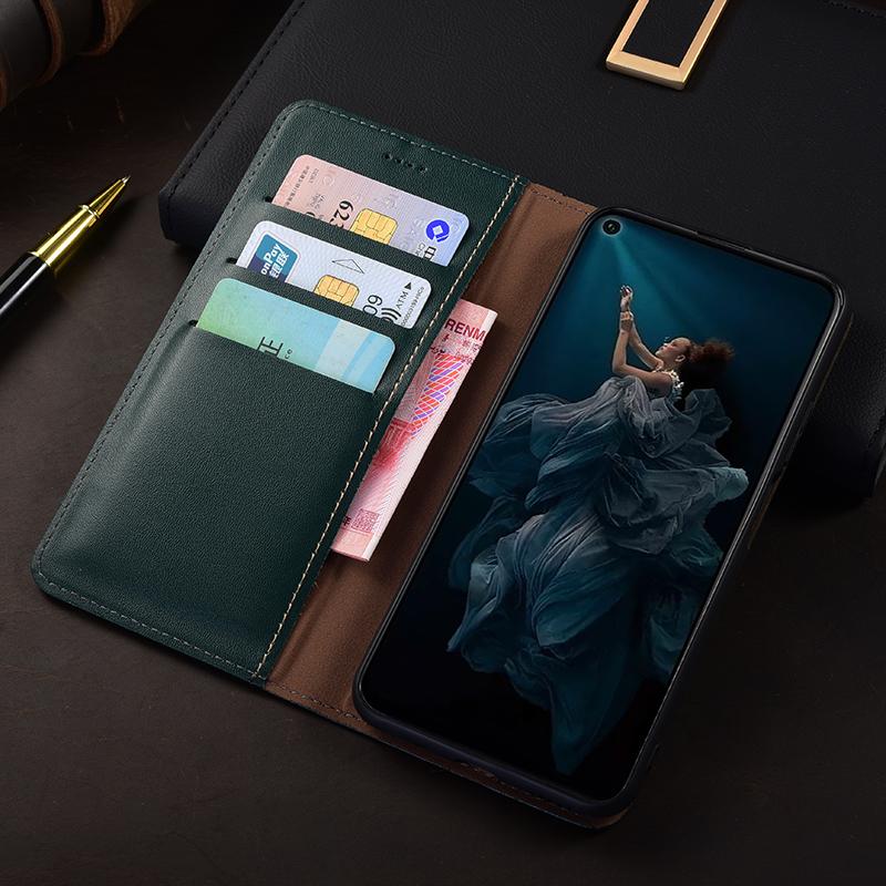 

Шкіряний фліп-кейс Napa з внутрішньою сіткою для Samsung Galaxy A06 A16 A26 A36 A56 A07 A17 A37 5G Гаманець Чохол для телефону A37 5G зелений