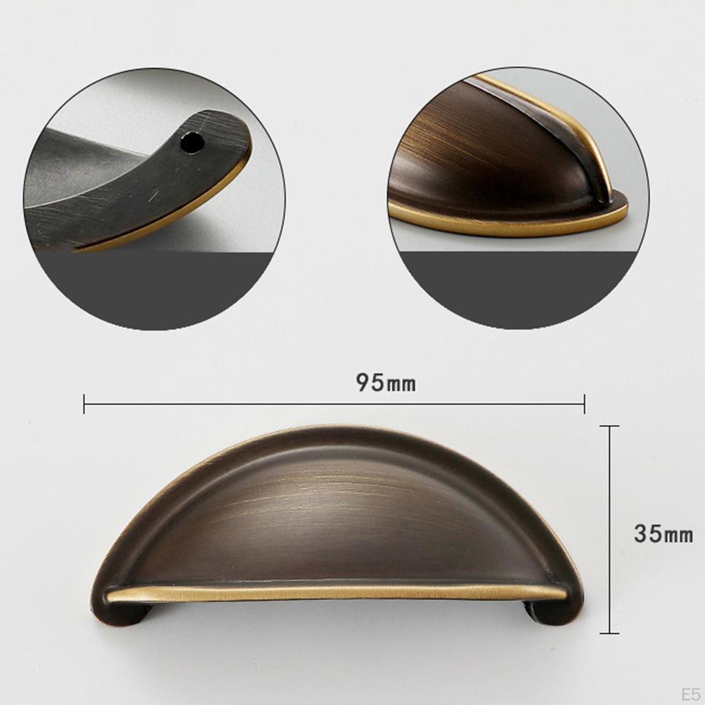 Bronze Drawer Knobs Pulls Handles - Cabinets Furniture Wardrobe Pull Handle