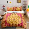 Floral and Geometric Motifs. Bedding Sets Duvet Cover Sets Duvet Covers Pillowcases(1 * Duvet Cover 2 * Pillowcases, Without Duvet Insert)
