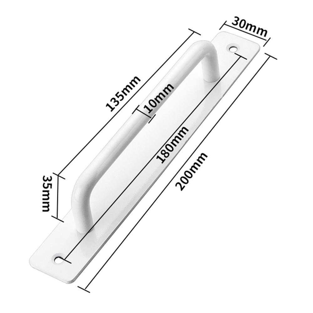 Maniglia per Porta in Acciaio Inossidabile Non Perforata Maniglia per Finestra in Alluminio Maniglia per Armadio Maniglia per Porta Scorrevole Pesante da Balcone