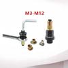 Dependable 1/3/4/6/7pcs Manual Riveter Tool Kit With M3-M12 Nuts for Secure and Strong Fastening