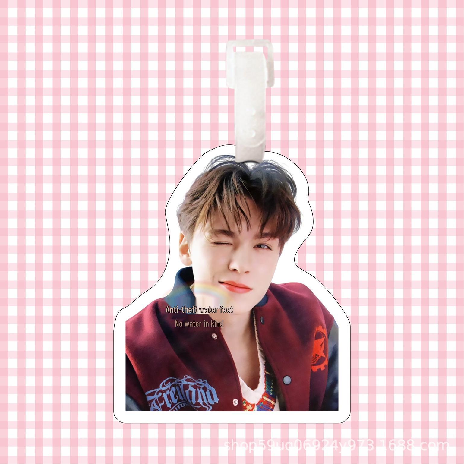 Seventeen Cui Hansol Luggage Tag Keychain & Backpack Pendant