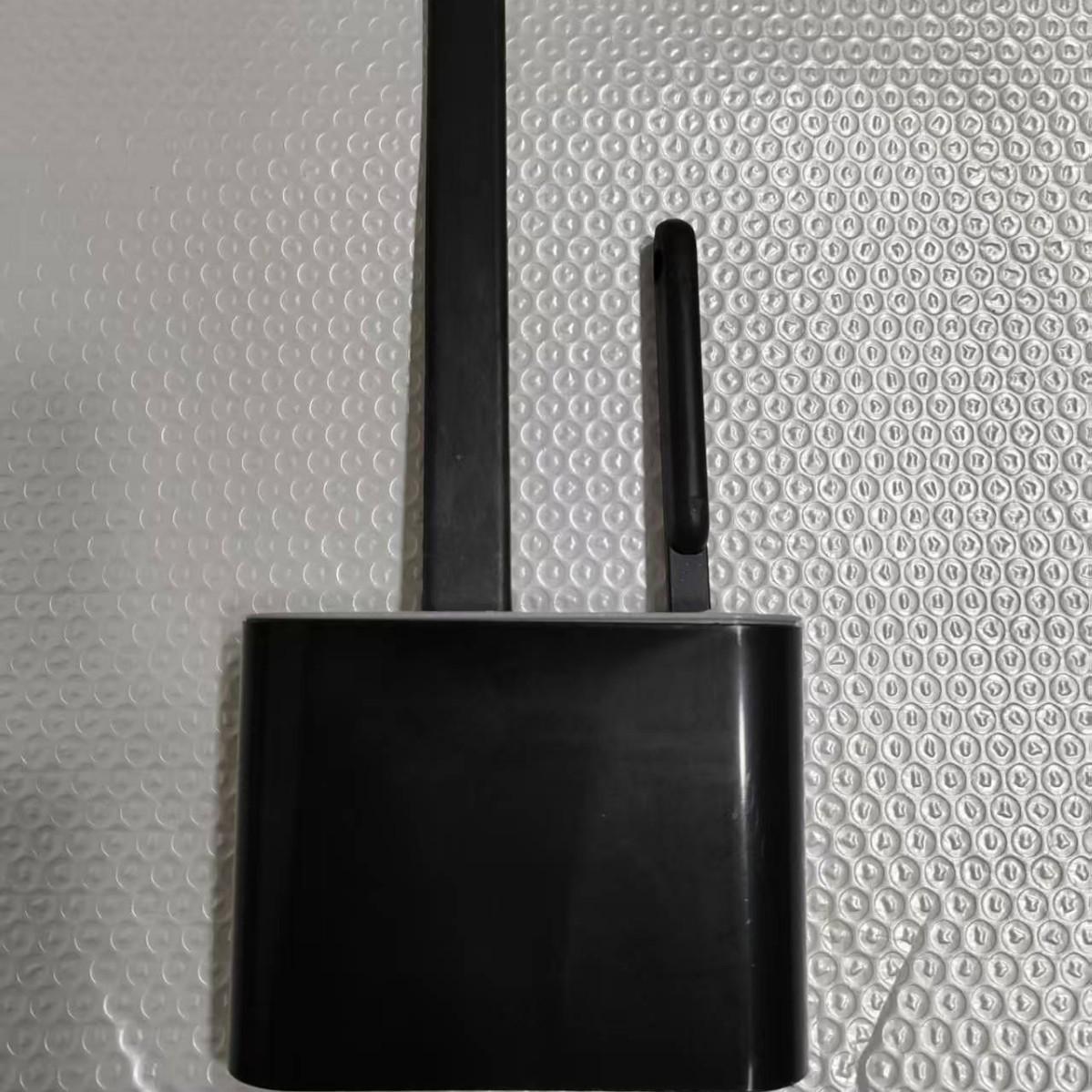 

Настенная силиконовая туалетная щетка 3-в-1 с подставкой для слива воды для углов ванной комнаты