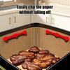 Air Fryer Magnet Buckle Air Fryer Parchment Paper Silicone Magnetic Buckle Quick Release Heat Resistant Airfryer Fixing Tool