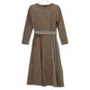 Max MaraWEEKEND 56260523 Brown Gun Club Check Ribbon One Piece Dress XS BrownUsed