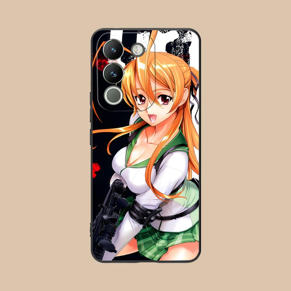 Highschool Rei Miyamoto Handyhülle für VIVO V60 V50 V40 V30 V29 V27 V25 V23 Pro Lite 5G Bunter Druck Cover Luxus Hübsch