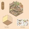 Zaomo 3D Miniature Landscaping Sticker Pack - Fun DIY Series for Students