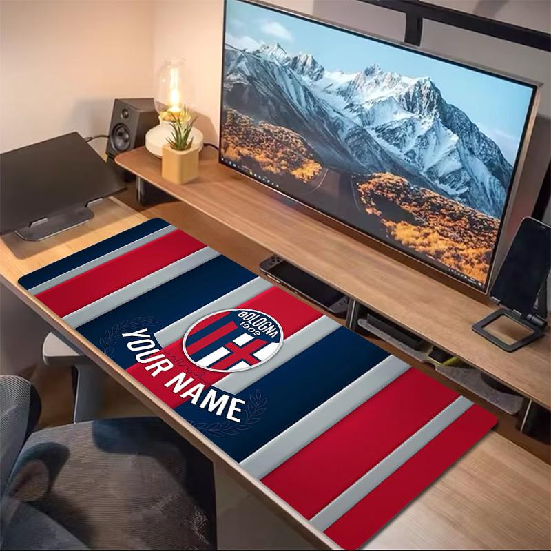 Bologna F.C. 1909 Print Cushion Non-slip Laptop Tablet Big Mousepad XXL Mat Mini PC Playmat With Lock Edge