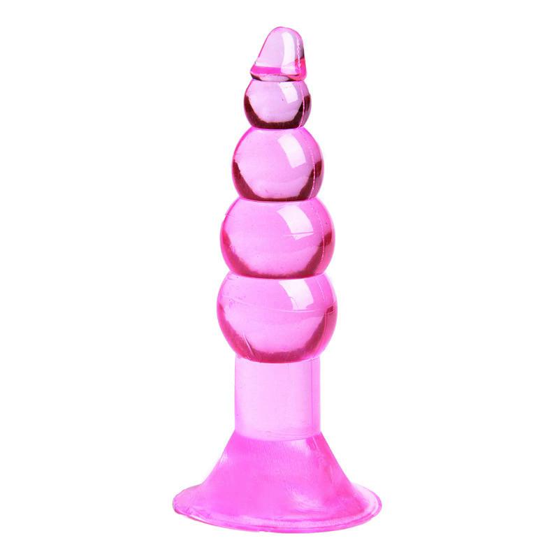 Soft Silicone Anal Plug Anus Masturbator Butt Plugs Expansion Erotic Anal Beads Adult Toy Sexy Anal Toys for Women Gay Couple