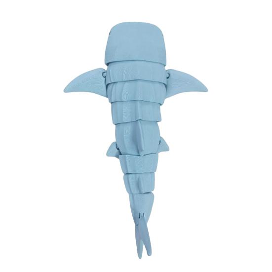 3D Printed Whale Shark Marine Life Ornament Realistic