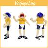 Myk og hudvennlig Jeffy tegneserie plysj hånddukkeleke for barn og voksne Perfekt jule- og bursdagsgave!