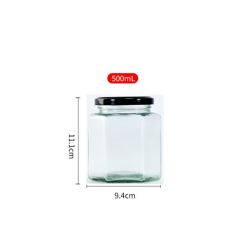 ZISIZ Thickened Glass Food Storage Jars