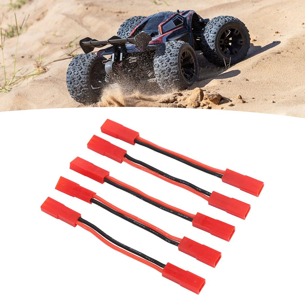 5PCS JST Female To JST Female Connector 22AWG 2 Inch RC Motor ESC Conversion Cable Plug Wire Adapter