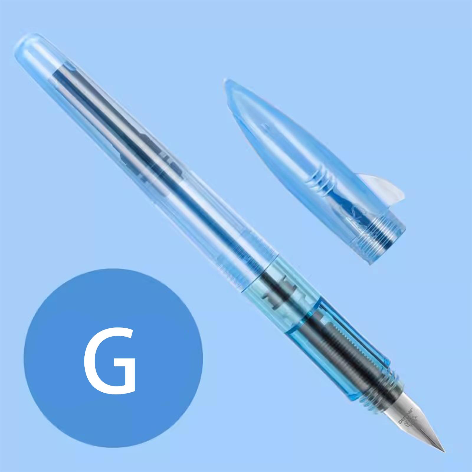 

Перьевая ручка Jinhao Shark – Перо F 0,5 мм, Чернильная ручка для плавного письма – Идеально подходит для каллиграфии, Офисные и студенческие канцелярские товары синий