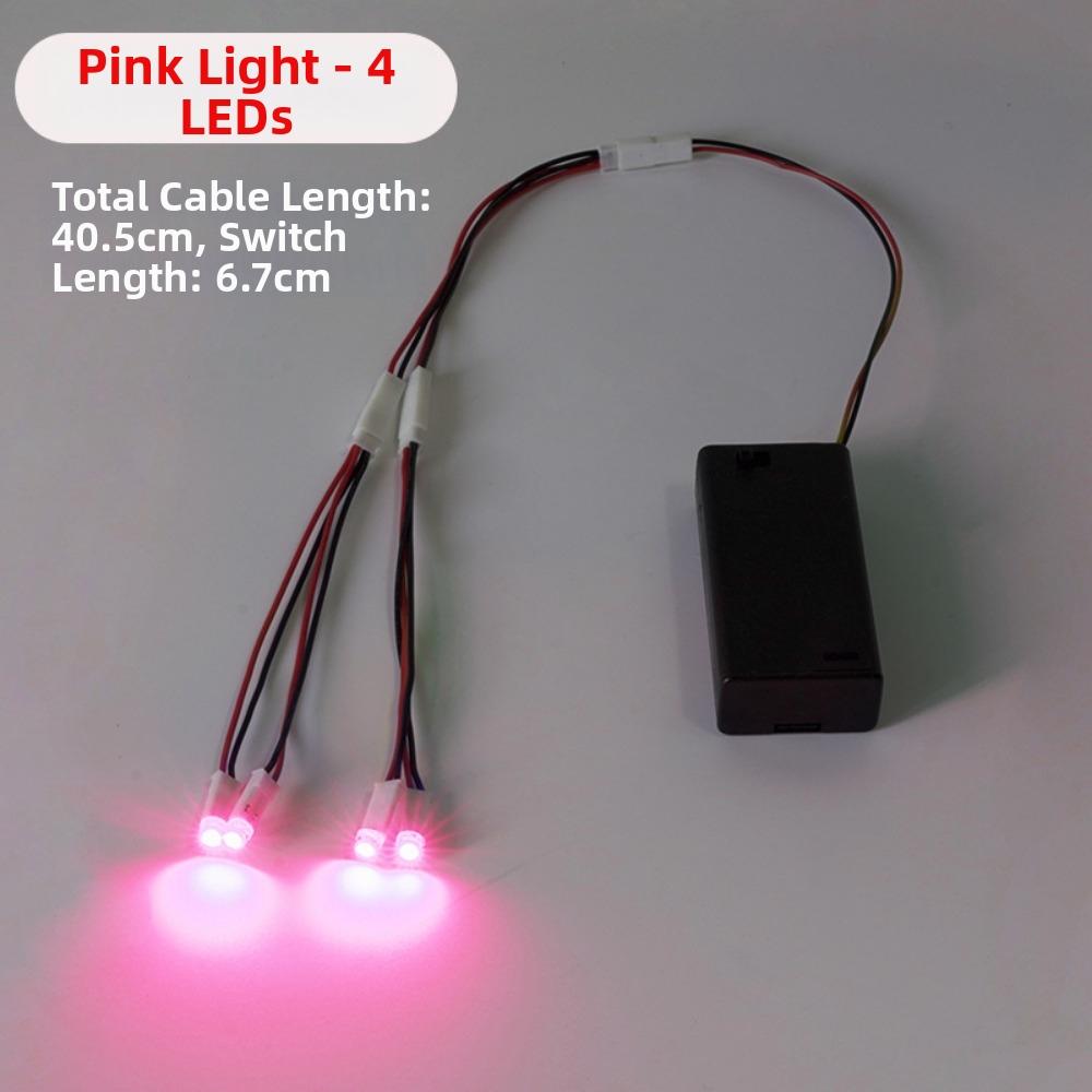 Handgefertigte DIY Kreative Modell-Leuchte 3V Ultrahelle LED-Lampenperlen Puppenhaus Kleine Glühbirne