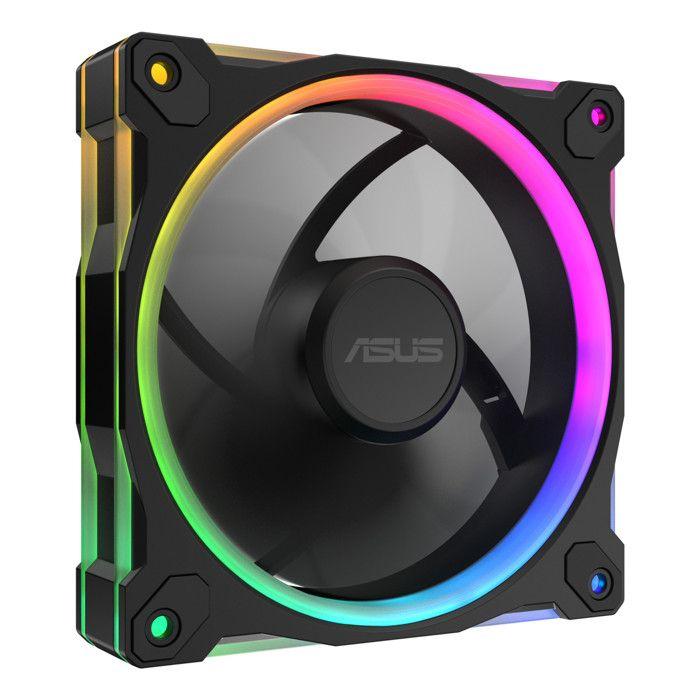 Ventilateur PC 12 cm - ASUS - Prime MR120 - ARGB - Noir - Boitier Noir