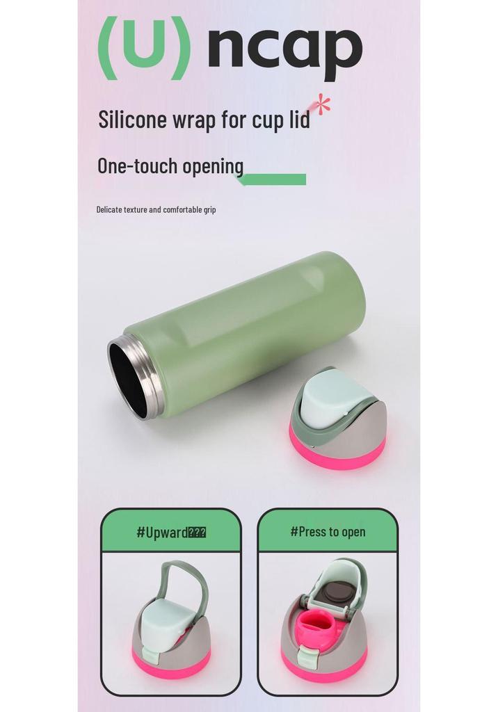 Owala Borraccia Sportiva in Acciaio Inossidabile Termoisolata sottovuoto con Manico e Cannuccia - 32oz/24oz