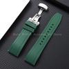 18mm 20mm 22mm 24mm Silikon-Uhrenarmband für Omega für Seiko Armband Wasserdichtes Gummi-Uhrenband Schnellverschluss Herrenarmband