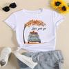 Short-sleeved T-shirt European and American summer new women's fashion casual home commuting versatile round neck short-sleeved T-shirt