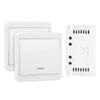 433MHz Wireless Switch Remote Control Double Control Panel Relay Transmitter AC85‑250V