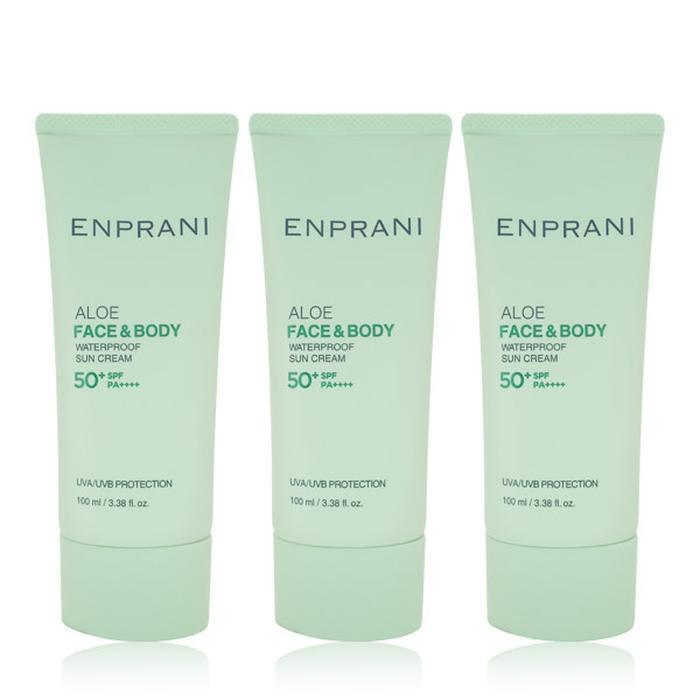 ENPRANI Aloe Waterproof Sunscreen 100ml X 3 (21155038)
