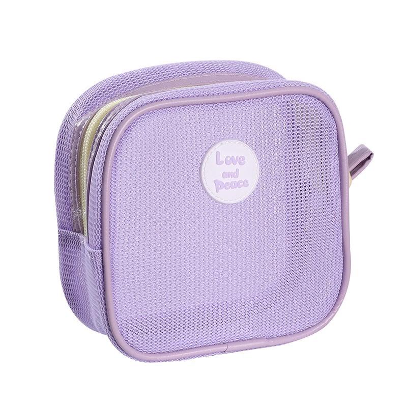 Newcity Mini Square Travel Cosmetic Toiletry Bag