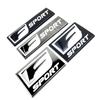 Car Sticker F-SPORT Logo Fender Decal Trunk Letter Badge for Lexus Toyota Honda Nissan Mercedes Benz Jaguar Volvo Decoration ZZ25