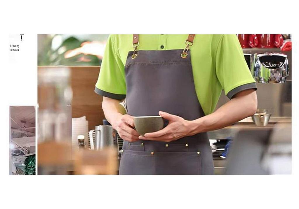Women's Short Sleeve Logo Polo Shirt for Hot Pot & Skewer Restaurant Staff
