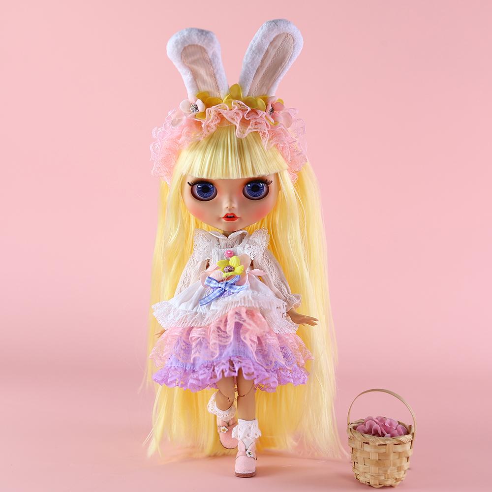 ICY DBS Blyth 1/6 bjd Dolls 30cm בובת עירום עור שזוף חדש בעל פנים מט Blyth כולל סט ידני AB איכות גבוהה מבצע מיוחד