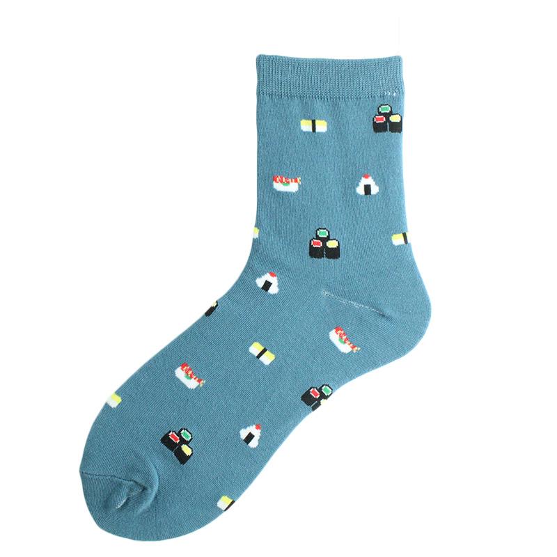 [COSPLACOOL]Harajuku Planet Point Yarn Funny Socks Japanese Creative Moon Stars Socks Women Warm Cute Novelty Femme Sokken Meias