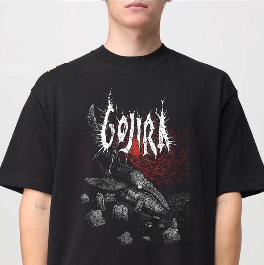 Gojira A Ghost In The Void World Whale Day Limited Tee Gift Rockabilia Exclusive S