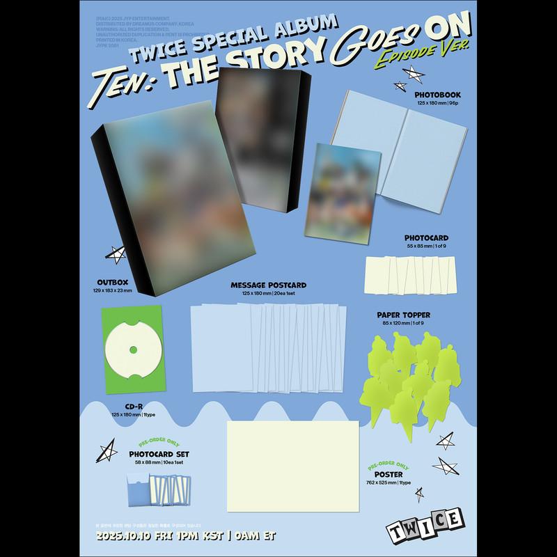 Twice TEN: The Story Goes On (EPISODE Ver.) + Free Gift