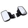 UTV Side Rear View Mirror 2 Pack Wide Angle Adjustable Heavy Duty Clamp On for SXS Vehicle